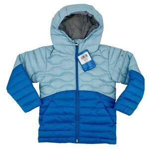 NEW Columbia Girls Humphrey Hills Puffer Jacket Size XXS (4-5) Quilted Hooded